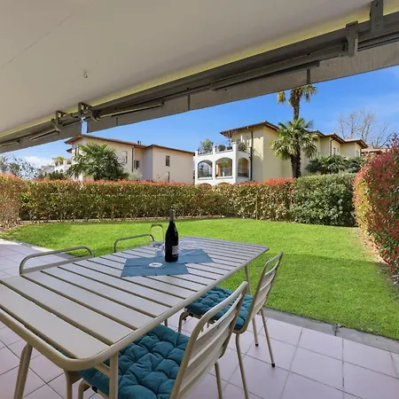 Appartement Ascona Giardino Felice Familienfreundliche Ferienwohnung Mit 240M2 Eigenem Garten & Klimaanlage *