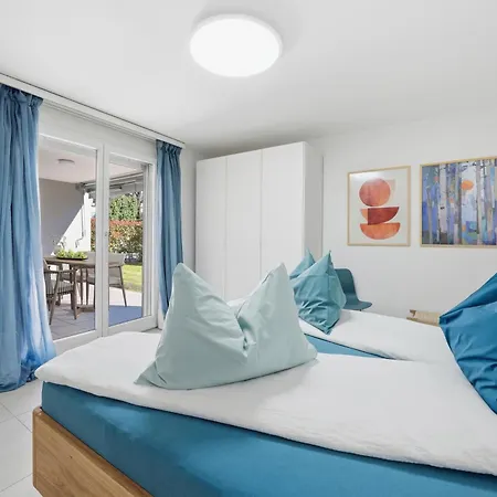 Appartement Ascona Giardino Felice Familienfreundliche Ferienwohnung Mit 240M2 Eigenem Garten & Klimaanlage *