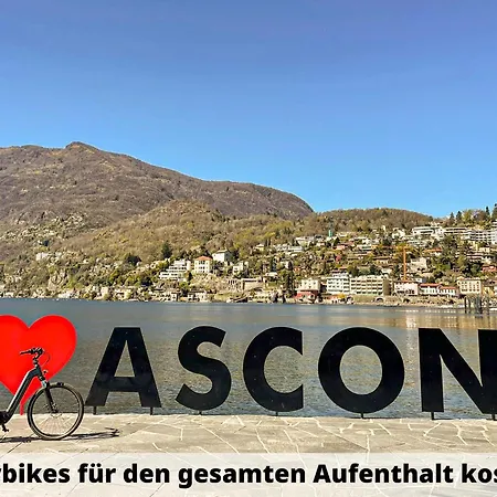 Ascona Giardino Felice Familienfreundliche Ferienwohnung Mit 240M2 Eigenem Garten & Klimaanlage Appartement Ascona